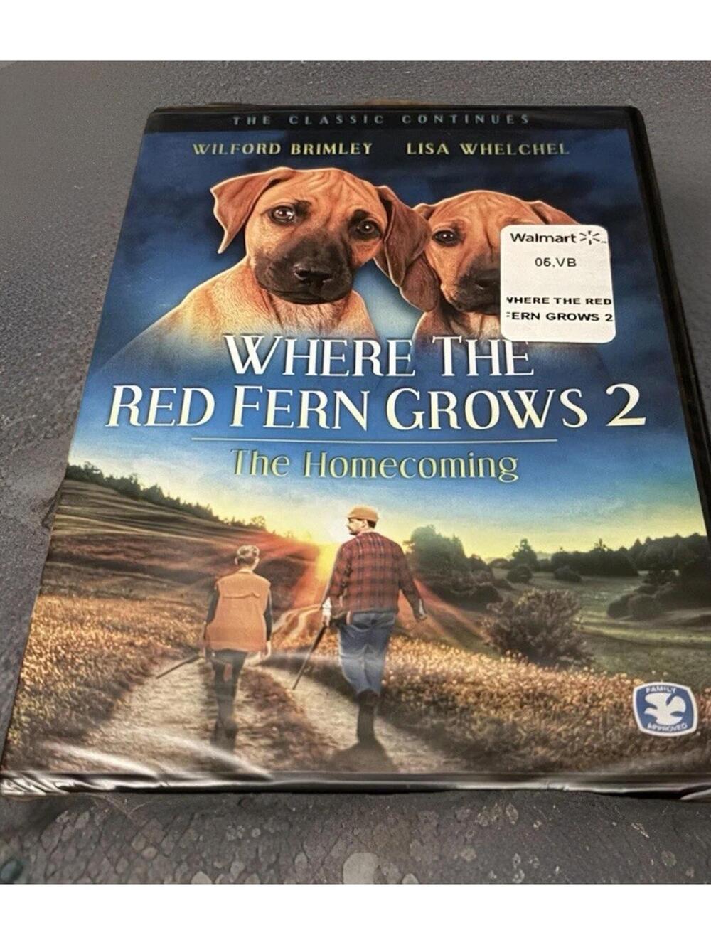 Where the Red Fern Grows 2 DVD The Homecoming Wilford Brimley Lisa Whelchel